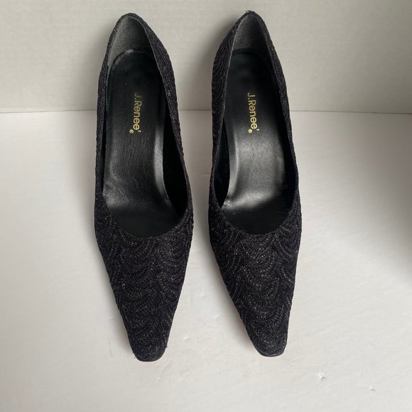 COPY - J. Renee Black Pums In Size 8.5M - Picture 2 of 7